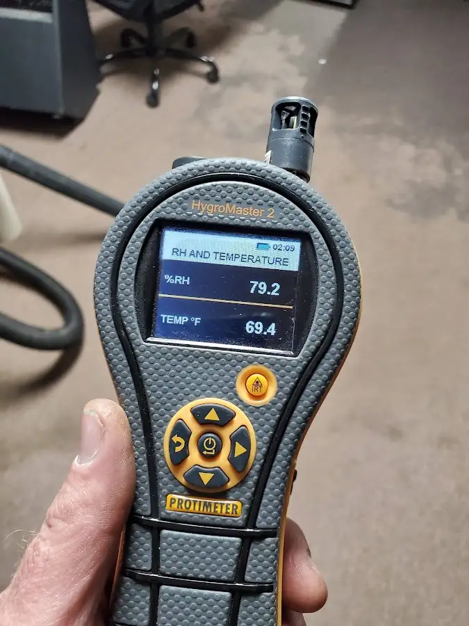 Moisture meter humidity assessment for Mold Remediation & Removal in Lighthouse Point